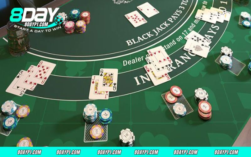 Người chơi cần nắm vững các thuật ngữ Blackjack 8DAY để có cơ hội thắng cao