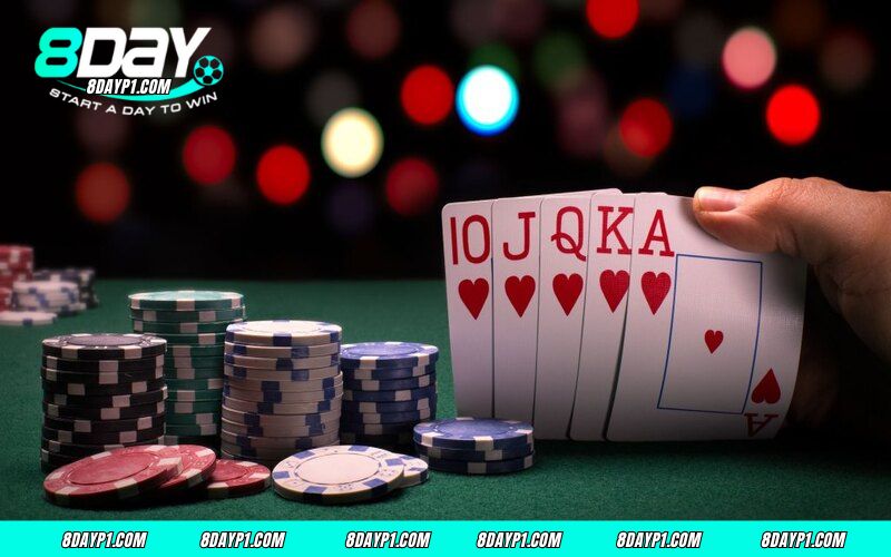 Poker tại 8DAY là nền tảng cá cược trực tuyến đầy thú vị